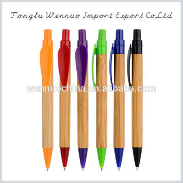 Best selling Promotional bamboo ball pen